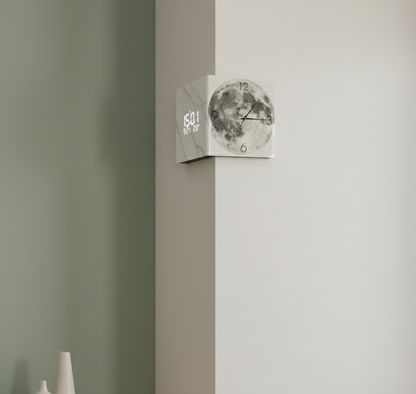 Luxora Corner TimeGlow Sculpture