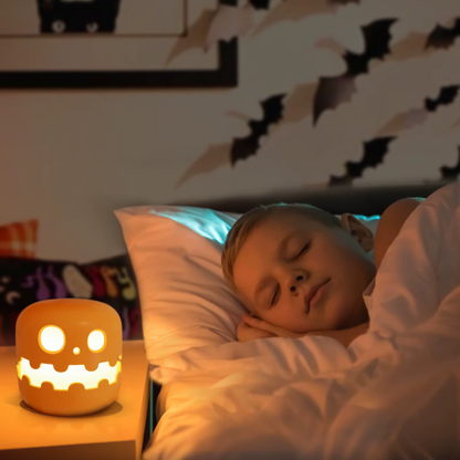 Halloween Pumpkin Night Light, Cute Pumpkin Decoration Lamp Halloween Home Decor LED Lights