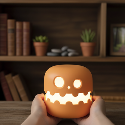 Halloween Pumpkin Night Light, Cute Pumpkin Decoration Lamp Halloween Home Decor LED Lights